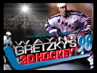 Wayne Gretzky's 3D Hockey '98 (USA) Title Screen